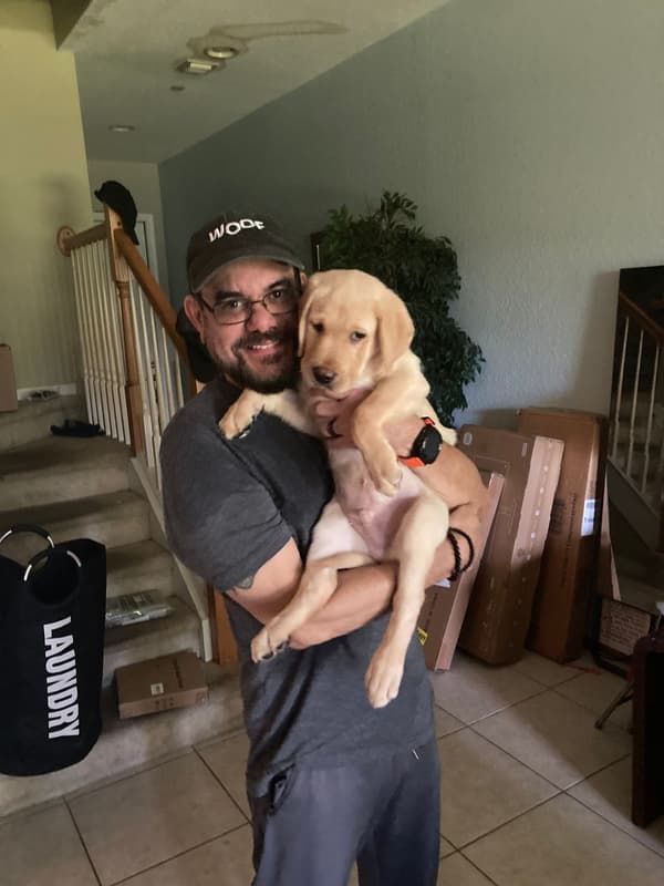 Customer photo of Labrador Retriever puppy from Eric P.