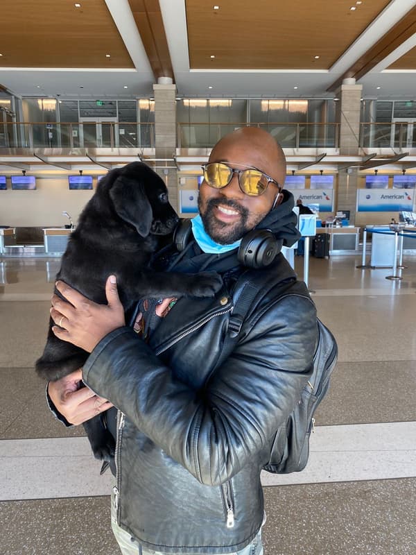 Customer photo of Labrador Retriever puppy from Azzleeta W.