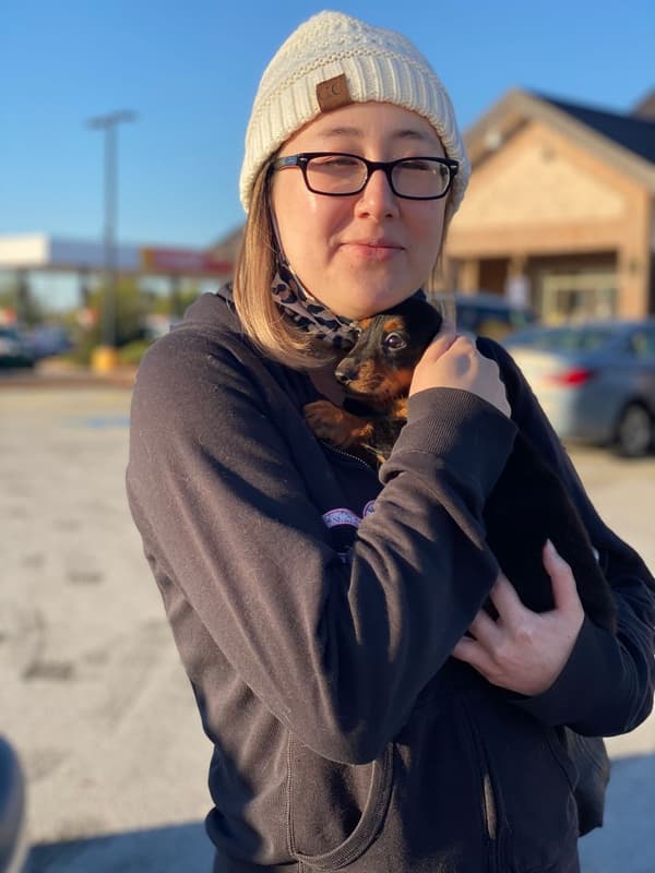 Customer photo of Dachshund, Mini puppy from Susan R.