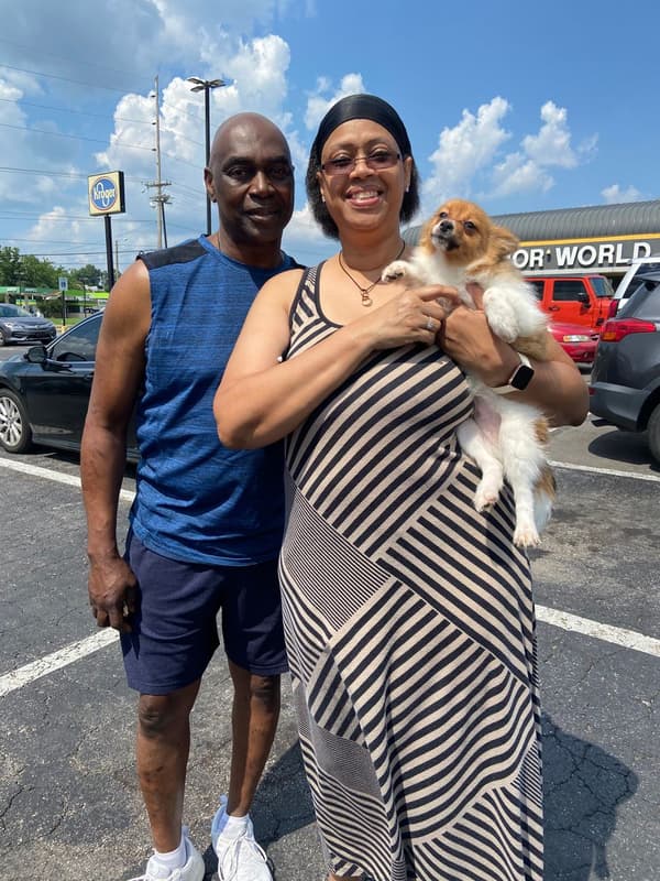 Customer photo of Pomeranian puppy from Annette N.