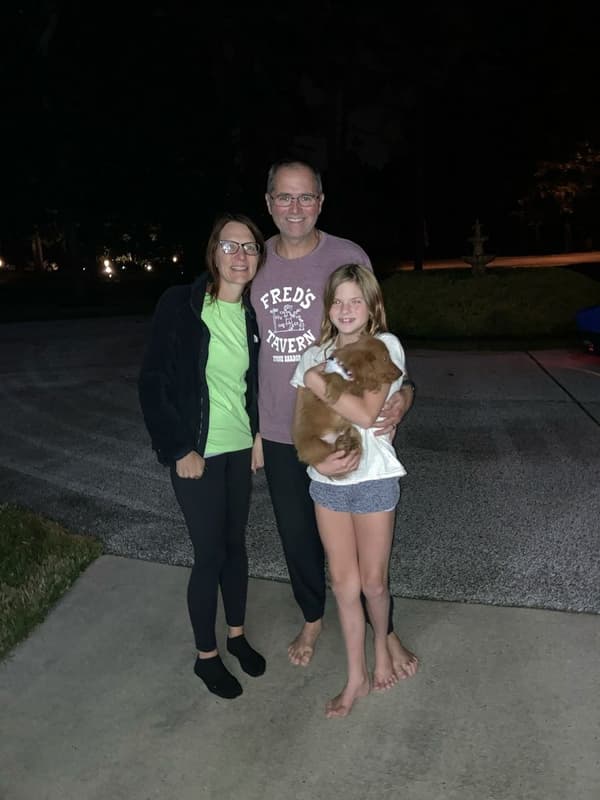 Customer photo of Goldendoodle puppy from Bryan V.