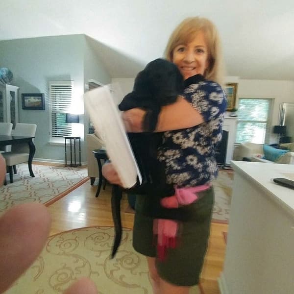 Customer photo of Labradoodle puppy from Debra S.