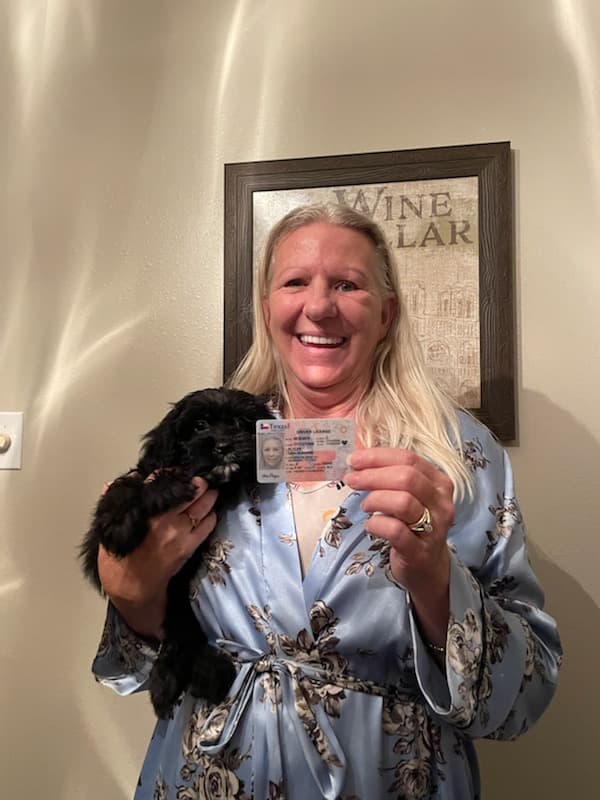 Customer photo of Cockapoo puppy from Lisa P.