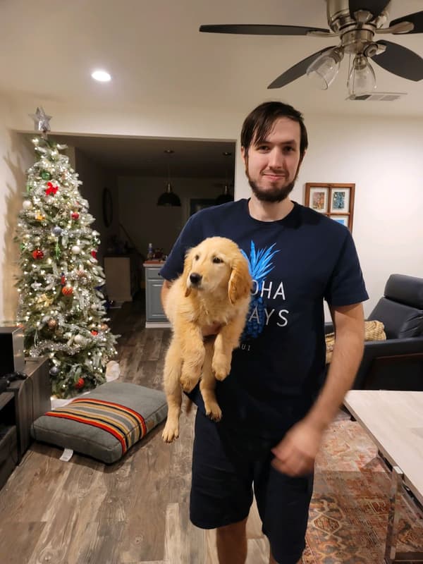 Customer photo of Golden Retriever puppy from Savonnah W.