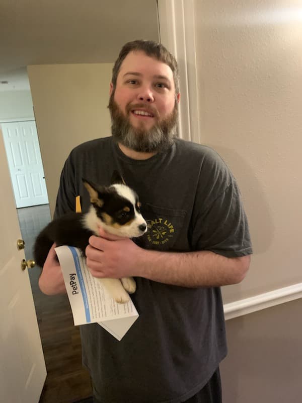 Customer photo of  puppy from Justin S.