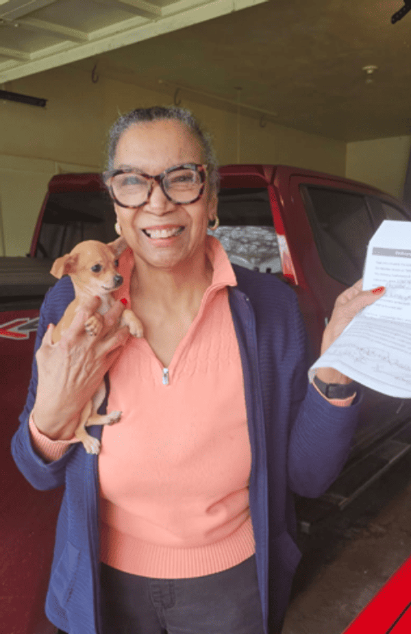 Customer photo of Chihuahua puppy from Barbara W.