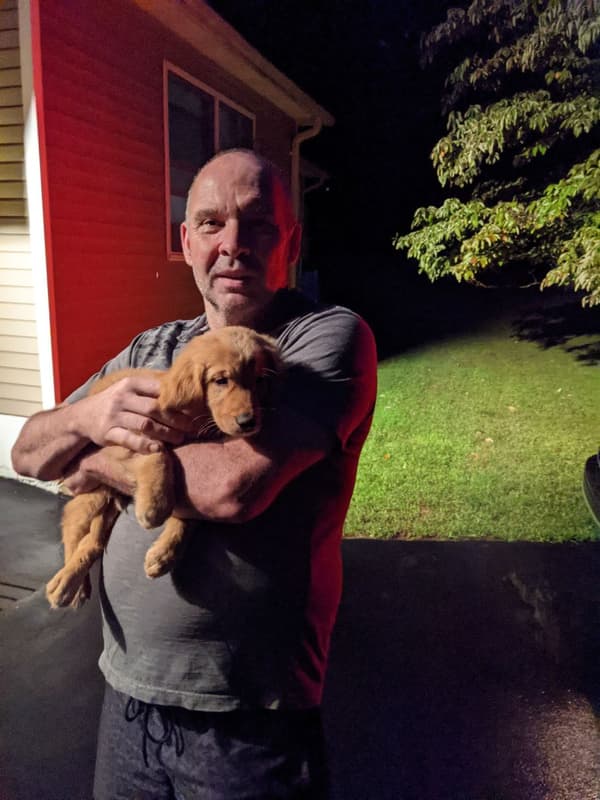 Customer photo of Golden Retriever puppy from Marzena B.