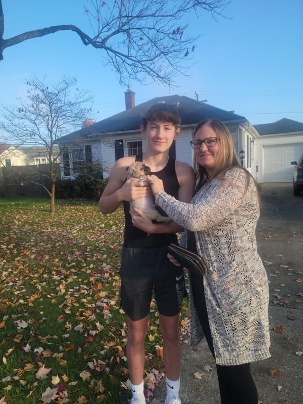 Customer photo of Pug puppy from Chandra A.