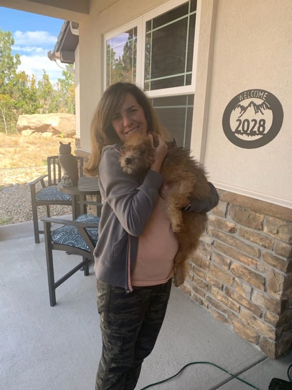 Customer photo of Whoodle puppy from Jeff M.