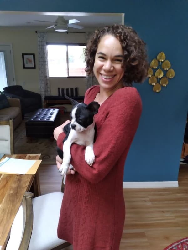 Customer photo of Boston Terrier puppy from Tamas D.