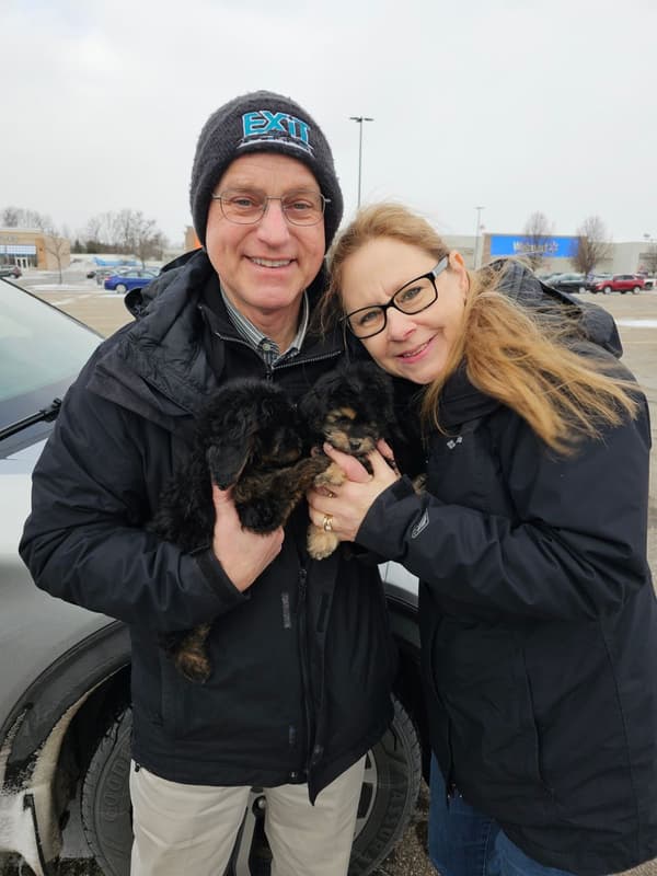 Customer photo of Yorkiepoo - Yorkie Poo puppy from Maryann K.