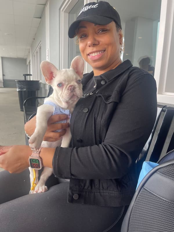 Customer photo of French Bulldog puppy from Colette F.