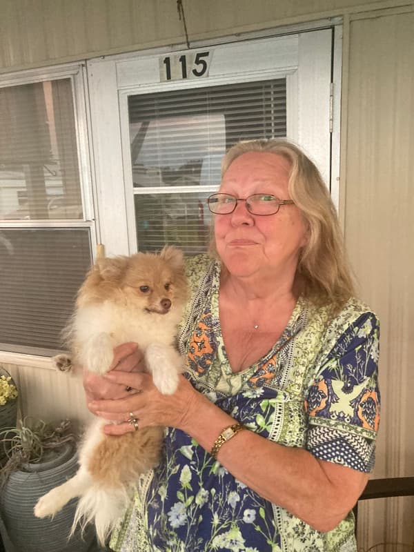 Customer photo of Pomeranian puppy from Norene T.