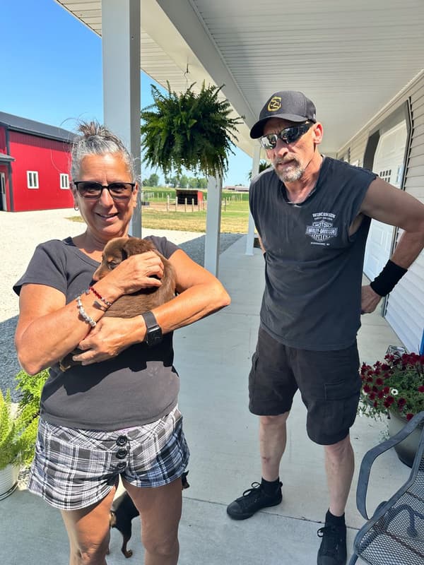 Customer photo of Dachshund, Tweenie puppy from Leah P.