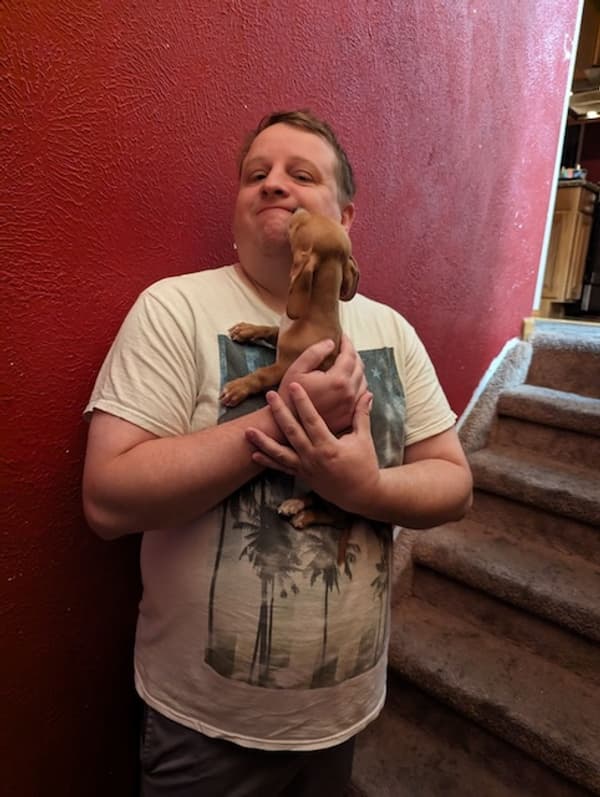 Customer photo of Dachshund, Mini puppy from Nathannael M.