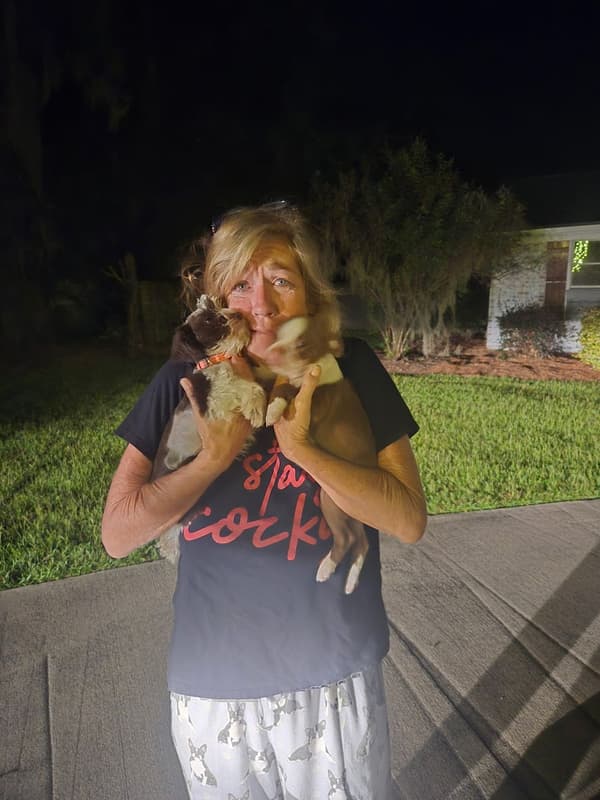 Customer photo of Boston Terrier puppy from Leigh M.