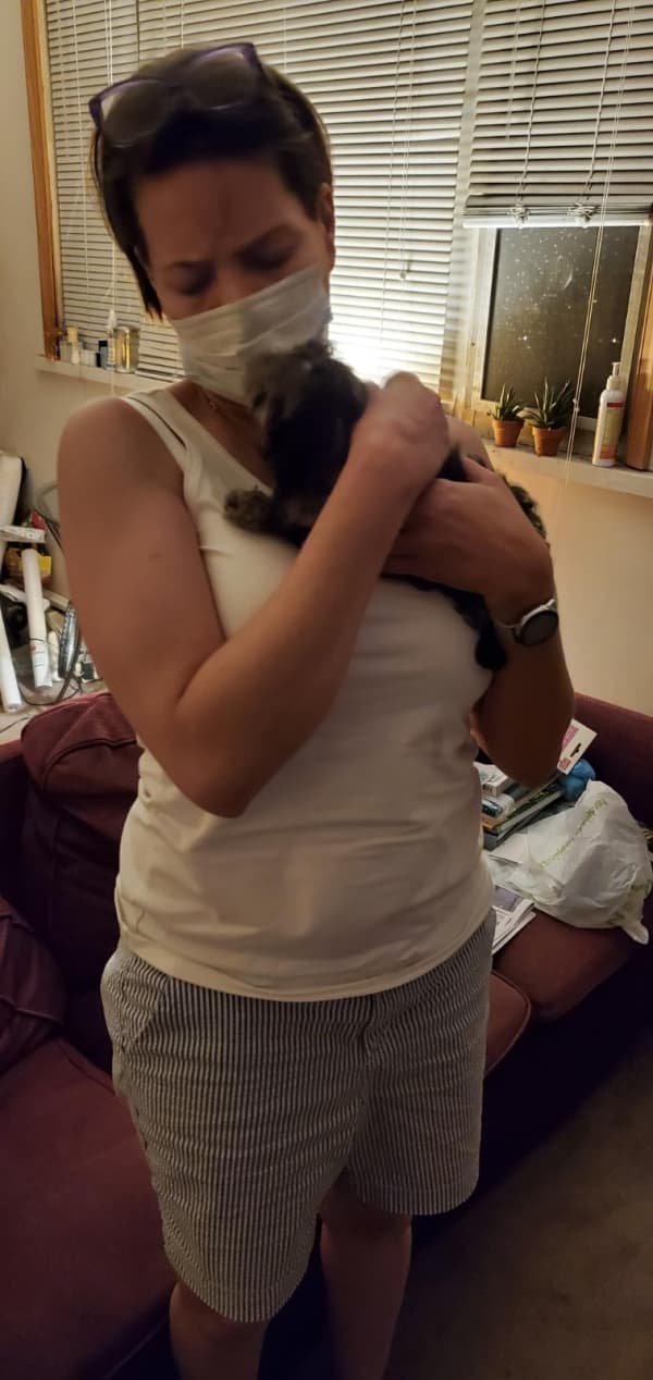 Customer photo of Cockachon puppy from Tracee T.