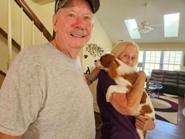 Customer photo of Cavalier King Charles Spaniel puppy from Richard G.