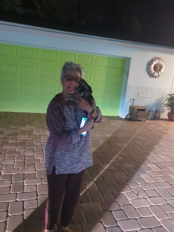 Customer photo of Schnauzer, Miniature puppy from Viola L.