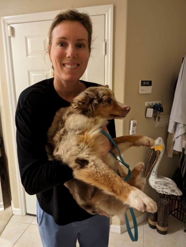 Customer photo of Miniature Australian Shepherd puppy from Audrey G.