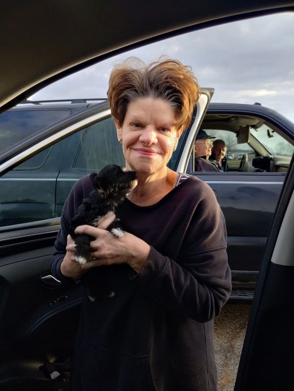 Customer photo of Yorkiepoo - Yorkie Poo puppy from Amy G.