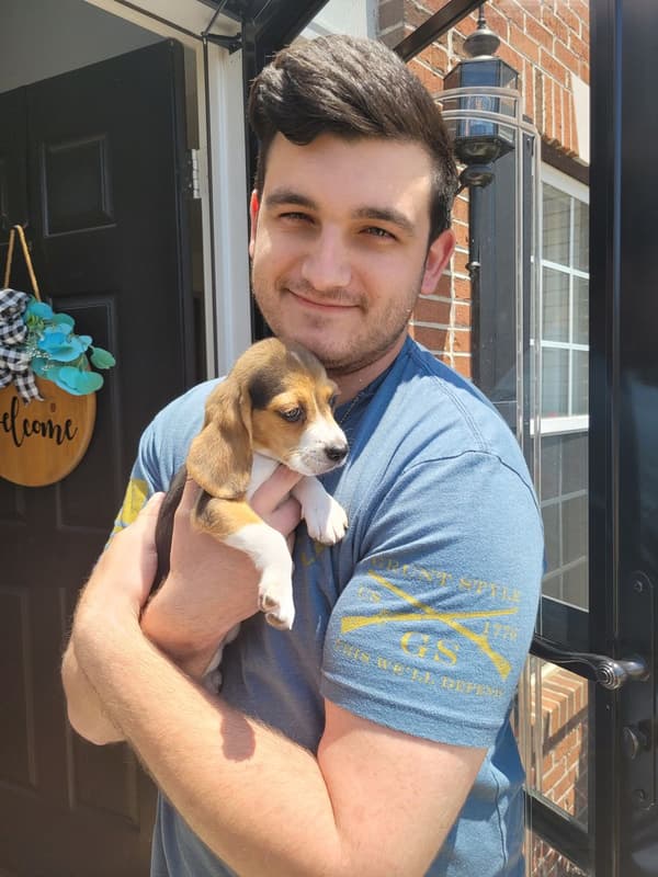 Customer photo of Beagle puppy from Aidan C.
