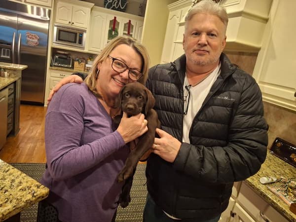 Customer photo of Labrador Retriever puppy from Billy W.