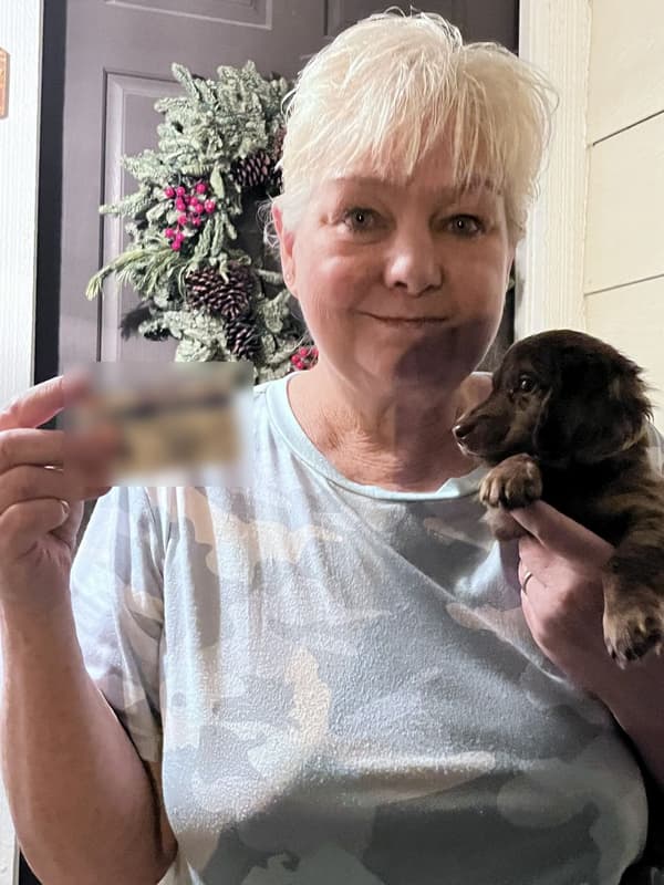 Customer photo of Dachshund, Mini puppy from Sally A.
