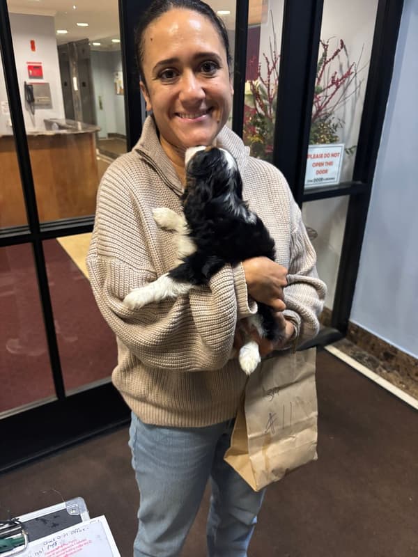 Customer photo of Cavalier King Charles Spaniel puppy from Demi A.