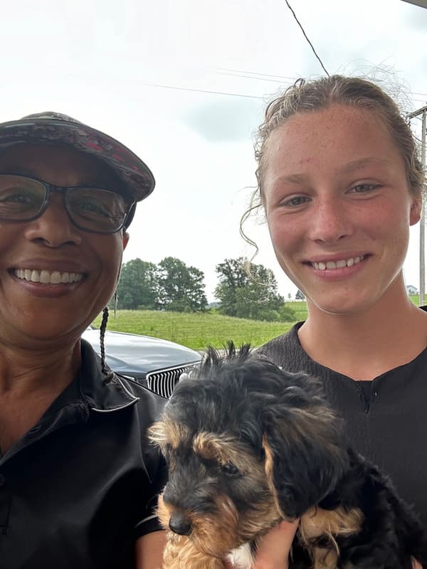 Customer photo of Yorkiepoo - Yorkie Poo puppy from Mara D.
