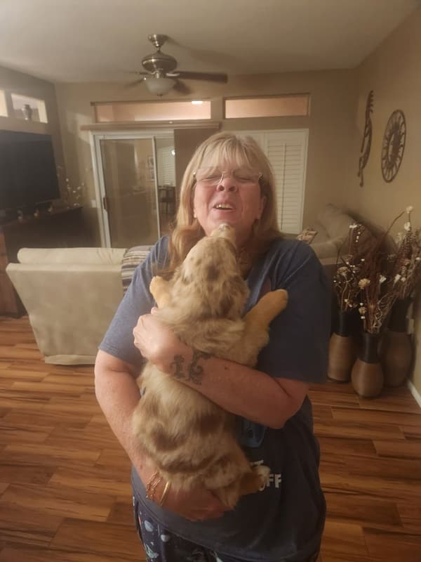 Customer photo of Miniature Australian Shepherd puppy from Leeshannon R.