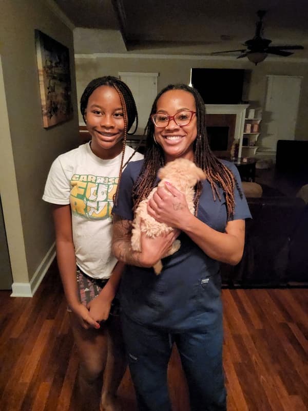 Customer photo of Malti Poo - Maltipoo puppy from Tiana W.