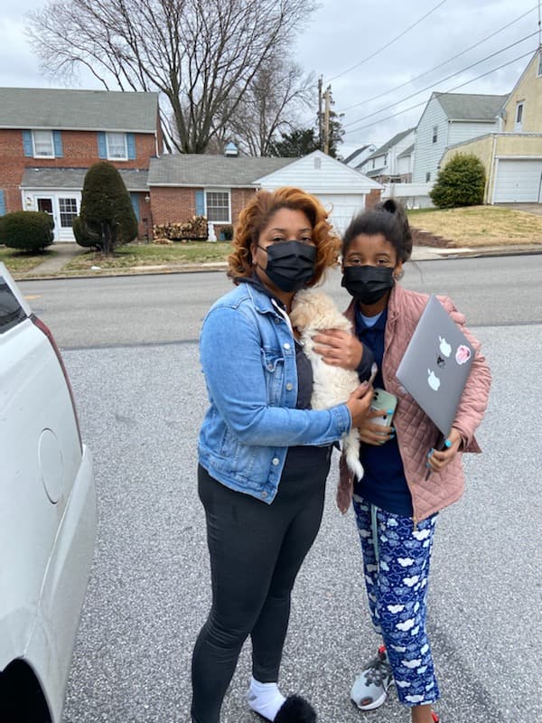 Customer photo of Aussiedoodle puppy from Erica A.