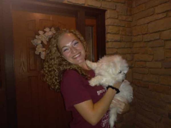 Customer photo of Bichon Frise puppy from Mandi E.