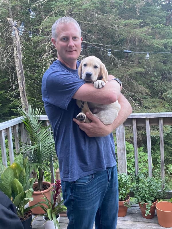 Customer photo of Labrador Retriever puppy from Nate H. 