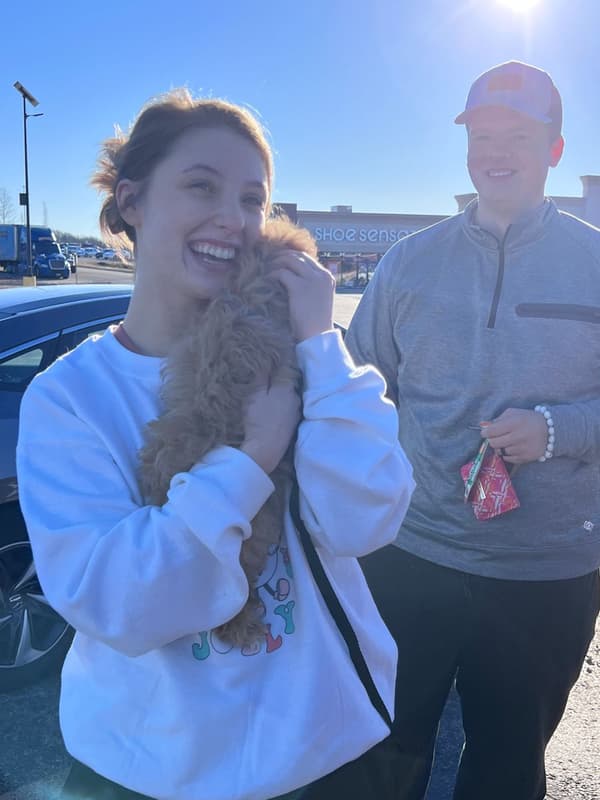 Customer photo of Cavapoo puppy from Lindsey C.
