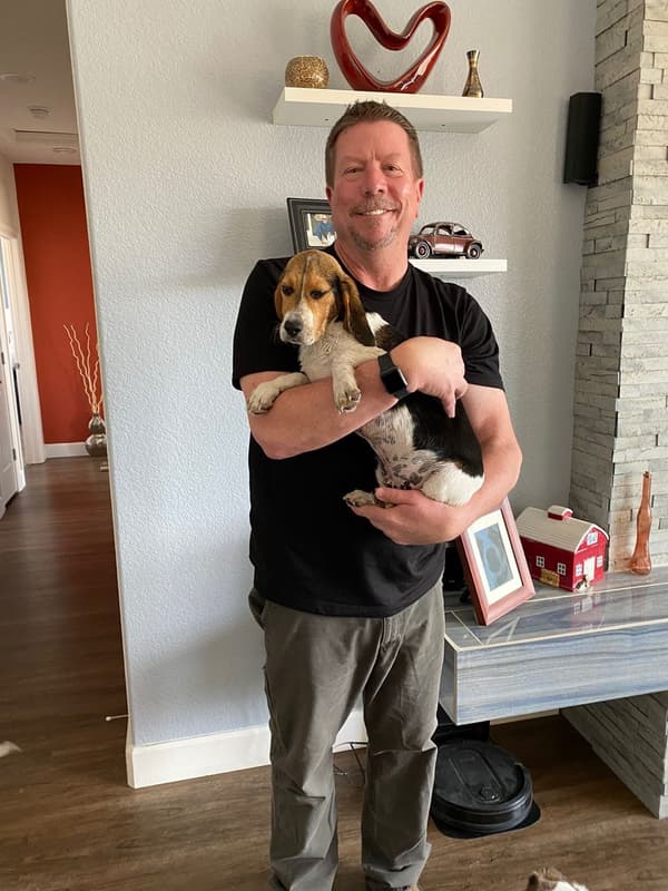 Customer photo of Beagle puppy from Jeff B.