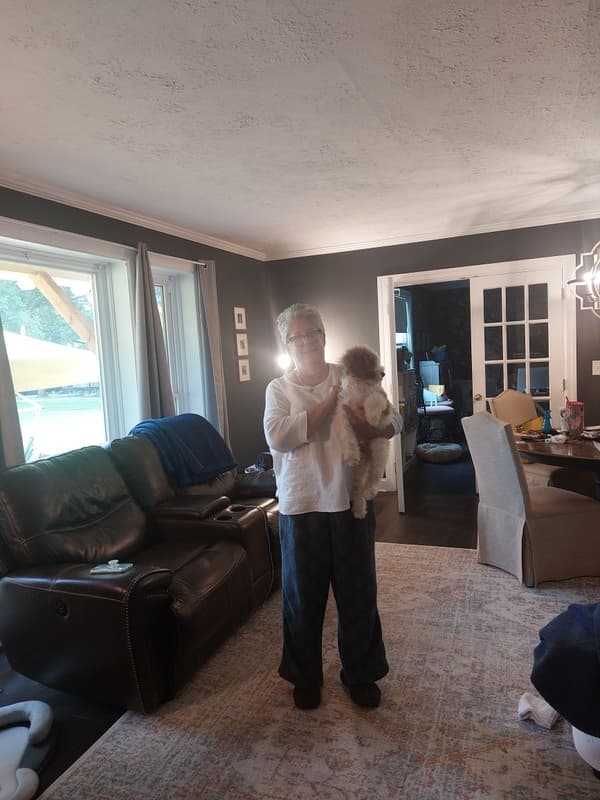 Customer photo of Poodle, Miniature puppy from Lindsay H.