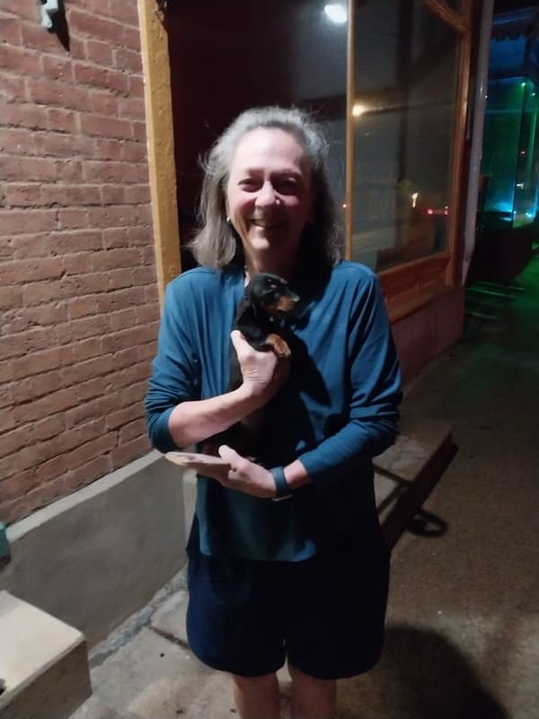 Customer photo of Dachshund, Mini puppy from Janis P.