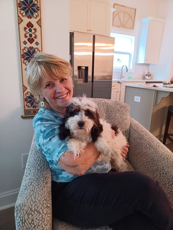 Customer photo of Cockapoo puppy from Linda L.