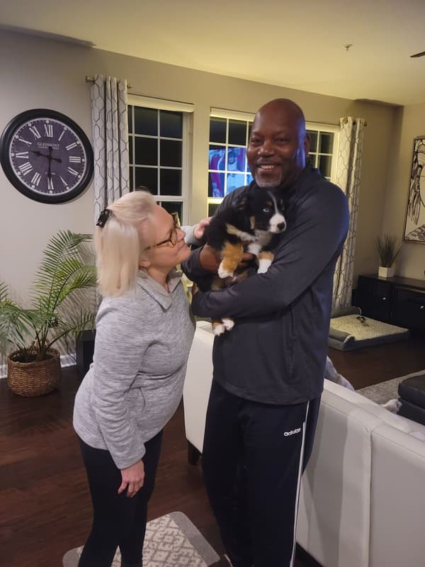 Customer photo of Australian Shepherd puppy from Al B.