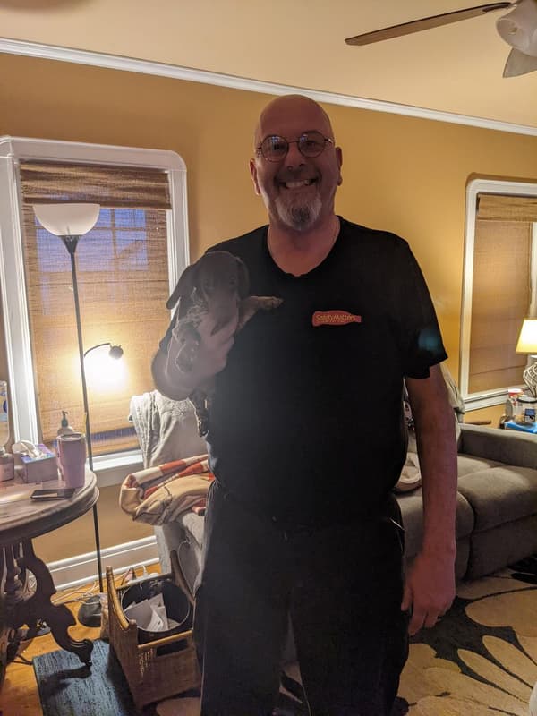 Customer photo of Dachshund, Mini puppy from Gary F.