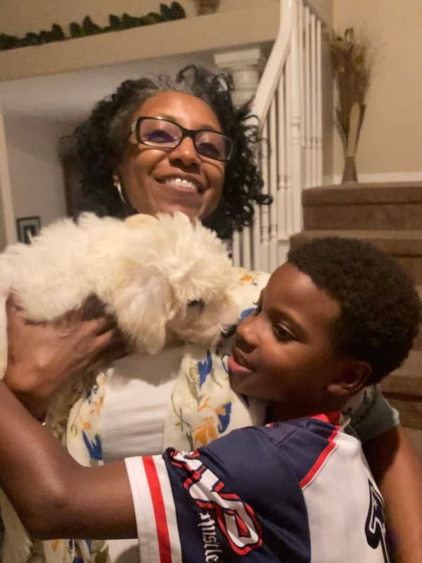 Customer photo of Bichon Frise puppy from Tiffany T.