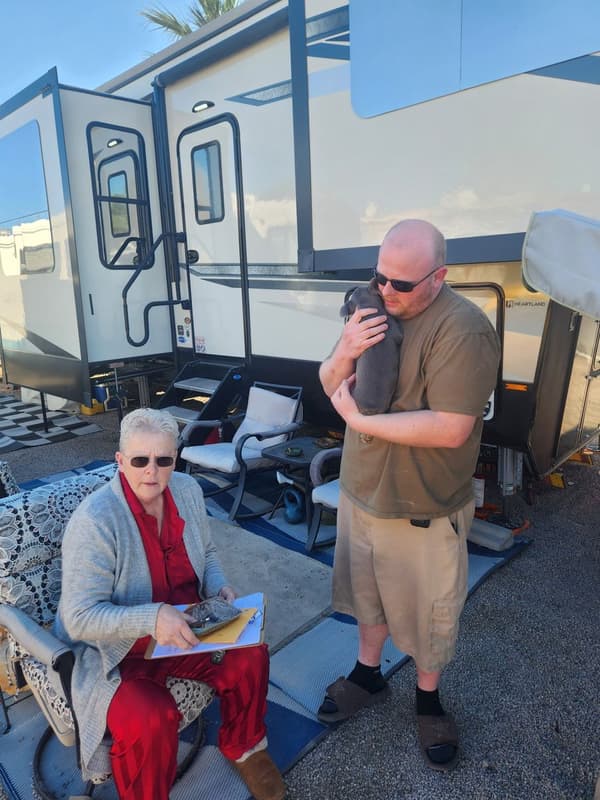 Customer photo of Frenchton puppy from Donna J.