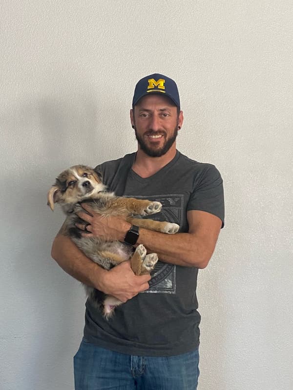 Customer photo of Australian Shepherd puppy from Scott H.