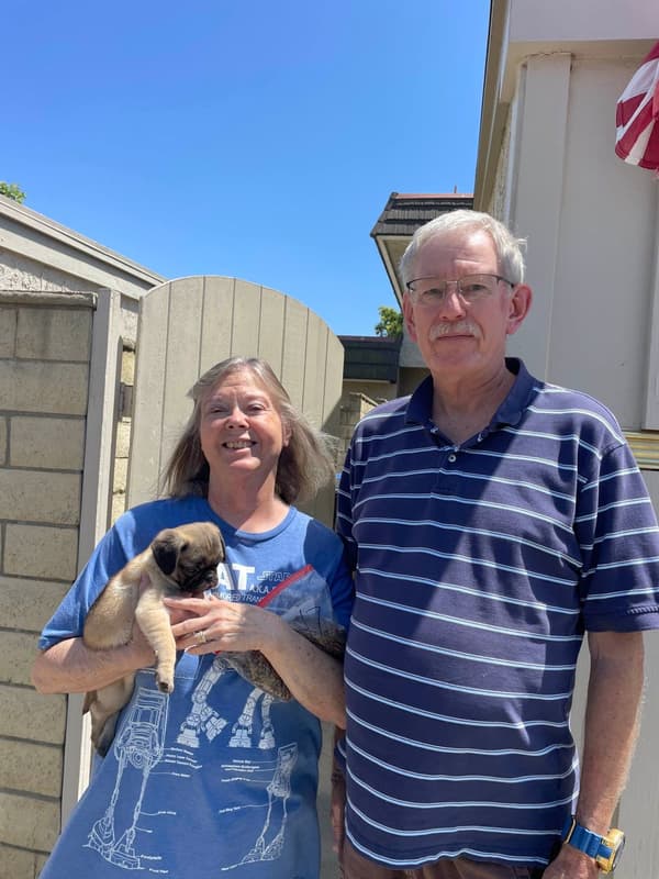 Customer photo of Pug puppy from Fred H.