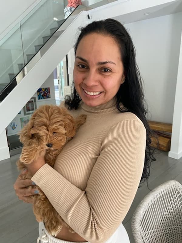 Customer photo of Malti Poo - Maltipoo puppy from Elizabeth Q.