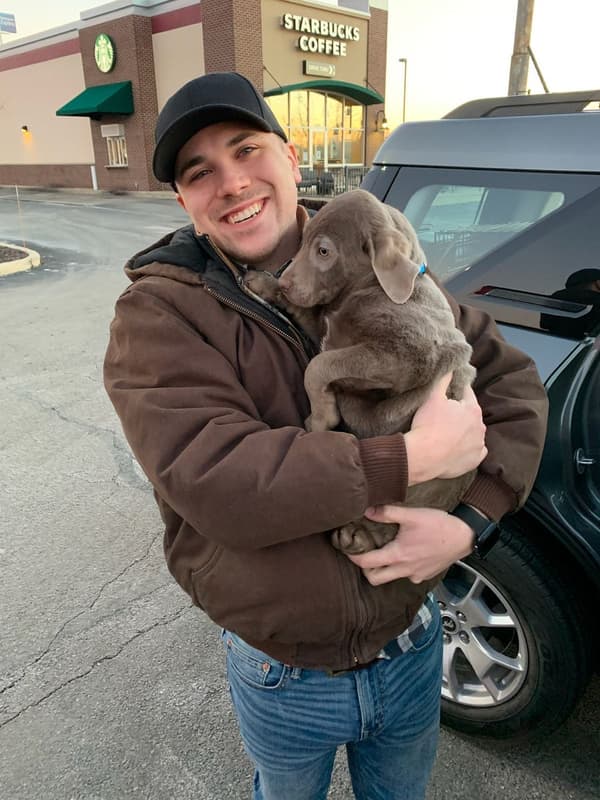 Customer photo of Labrador Retriever puppy from Patrick C.