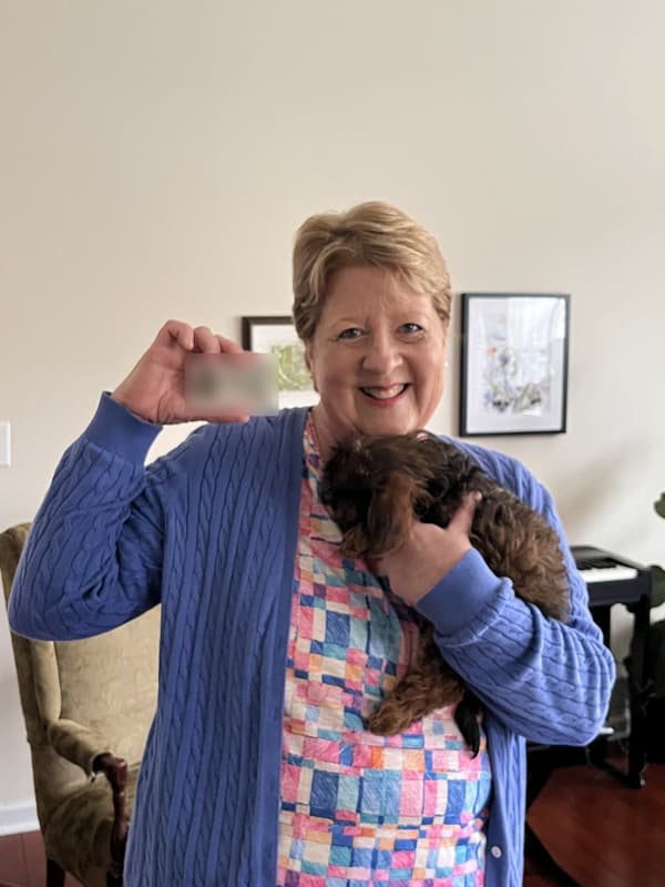 Customer photo of Yorkiepoo - Yorkie Poo puppy from Nancy S.