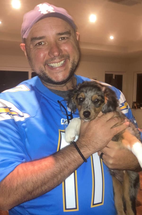 Customer photo of Aussiedoodle puppy from Fernanda P.